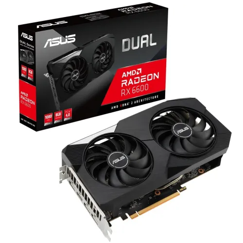 Asus Rx6600 Dual 8gb DDR6
